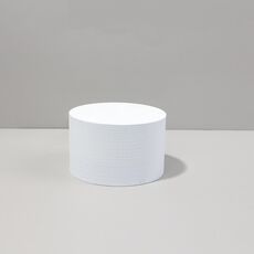 10 x 6CM Cilindro Geometric Cube Cubo Sexy Photography Photo Sfondo Tavolo Tiro in schiuma Puntelli (Bianco)