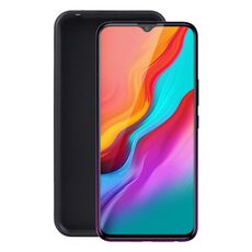 Cassa del telefono TPU per infinix hot 8 / hot 8 lite (nero)