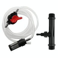 Applicatore di fertilizzanti Venturi G1 / 2 Fertilizzante e kit di paglia da filtro con connettore a quattro punti