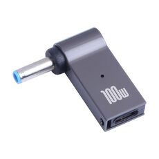 Adattatore di ricarica da femmina da 100W USB-C / Type-C a DC 4,5x3.0mm per HP