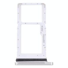 Per Samsung Galaxy Tab A7 10.4 (2020) SM-T505 Vassoio per schede SIM + Vassoio per schede Micro SD (bianco)