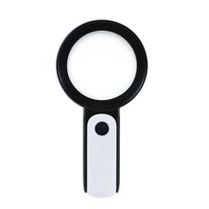 30 volte 18 LED Cool Warm Light HD Anziani di lettura anziana Leggero di riparazione in vetro (nero bianco)