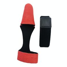 3 Pz Copertura protettiva per canna protettiva ad asta ad alta elasticità Cap di protezione ad alta elasticità + Set di cinturini di cinghia (rosso)