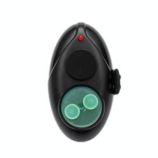 Allarme elettronico di pesca ad alta sensibilità luminosa Allarme automatico Automatico Campana impermeabile per il gancio di pesce (nero)