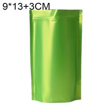 100 PCS / Set SNAW SNAW SNAW SNAW SNAW PACK, Dimensione: 9x13 + 3 cm (verde)