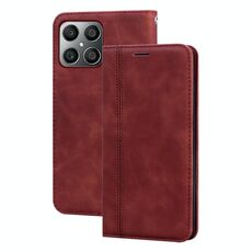 Per onore x8 / x30i blacined business a flip in pelle flip (marrone)