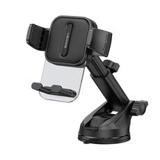 USAMS US-ZJ072 Supporto trasparente retrattile per console centrale auto (nero)