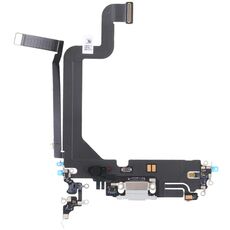 Per iPhone 14 Pro Max Cavo flessibile per porta di ricarica originale (bianco)