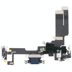 Per iPhone 14 Cavo flessibile per porta di ricarica (blu scuro)