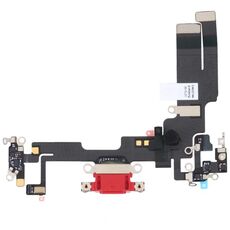 Per iPhone 14 Cavo flessibile per porta di ricarica (rosso)