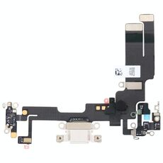 Per iPhone 14 Cavo flessibile per porta di ricarica (bianco)