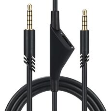 ZS0175 per Logitech Astro A10 / A40 / A30 3.5mm maschio al volume maschio regolabile auricolare regolabile cavo audio, lunghezza del cavo: 2m