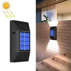 Luce solare impermeabile all'aperto a parete solare, specifiche: 6 LED Lampada bianca