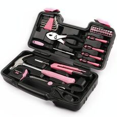 10127 39 in 1 Lady Tool Set Strumenti hardware domestici (rosa)