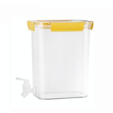 4.5L Home Cucina Frigorifero Bollitore freddo con rubinetto (giallo)