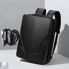 PC Hard Shell Computer Bag Gaming Gioco per uomini, colore: black a doppio strato