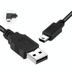 10pcs REGISTER RIGUARDARE CORDINE ALTENZA USB Caricatore di caricatore Auto, Stile: 3,5 m+1A (mini curva sinistra)