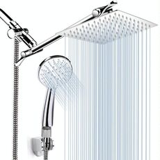 Set doppio doccia portatile a spruzzo top a risparmio in acqua pressurizzato