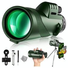 40x60 Monoculare HD HD ad alta potenza della visione notturna all'aperto (standard+clip universale+treppiede)