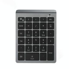 Mini tastiera wireless per laptop BT302 28 tasti, specifiche: Bluetooth (grigio)