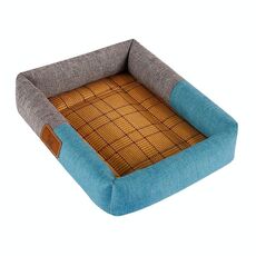 YD-XD03 Tappetino rinfrescante traspirante per animali domestici estivi, dimensioni: 60x50 cm (grigio blu)