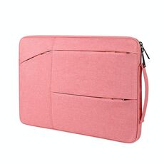 ST02 Borsa per laptop antiurto impermeabile di grande capacità, dimensioni: 15,6 pollici (Lady Pink)