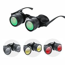 D-1548 Binocolo da pesca con messa a fuoco regolabile 10x HD, specifiche: con lente polarizzata tricolore