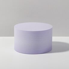 10 x 6 cm Cilindro Geometrico Cubo Tinta unita Fotografia Sfondo fotografico Tavolo Shooting Puntelli in gommapiuma (Viola)
