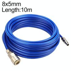 Tubo pneumatico in poliuretano flessibile ad alta pressione LAIZE con connettore, specifica: 8x5 mm, 10 m
