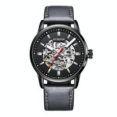 Orologio da uomo meccanico OCHSTIN 62001B Master Series Hollow (nero-grigio)