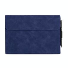 Per Microsoft Surface Pro X Custodia protettiva antiurto all-inclusive in pelle di pecora (blu)