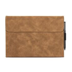 Per Microsoft Surface Pro X Custodia protettiva antiurto all-inclusive in pelle di pecora (marrone)