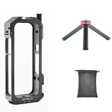 Per Insta360 X3 YELANGU LW-ONE X3 Custodia con telaio esteso in gabbia metallica con treppiede T1
