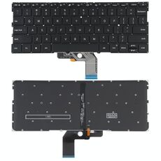 Per Xiaomi Mi Air 13.3 Versione USA Tastiera con retroilluminazione (nera)