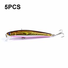 5 PZ M0205 9,6 cm/9,8 g Minnow Bionic Fake Bait Plastic Floating Hard Bait(6)