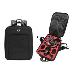 Per DJI FPV Drone Borsa a tracolla Borsa impermeabile in tessuto Oxford resistente all'usura (nero)