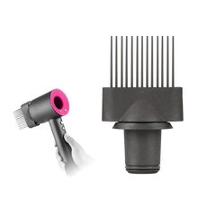 Per asciugacapelli Dyson Pettine a denti larghi Ugello levigante Strumento per acconciature