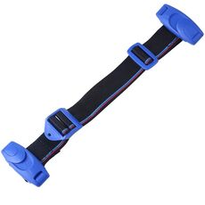 Fissatore del limite anticollisione per la regolazione della cintura di sicurezza del seggiolino auto(blu)