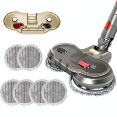 Per Dyson V15 Aspirapolvere Elettrico Bagnato Asciutto Mopping Testa Con Serbatoio Dell'acqua e 6 pz Straccio