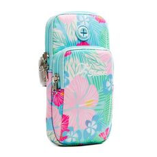 B062 Grande borsa da braccio per telefono cellulare da corsa Borsa da polso per fitness sportivo (colore luna)