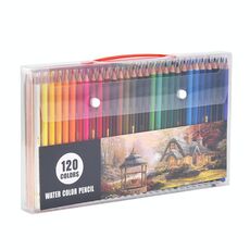 Set di matite colorate dipinte a mano con nucleo solubile in acqua da 120 colori