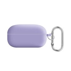 Per Samsung Galaxy Buds Live / Buds2 Pro Fodera per PC Custodia protettiva per auricolari Bluetooth in silicone (viola chiaro)