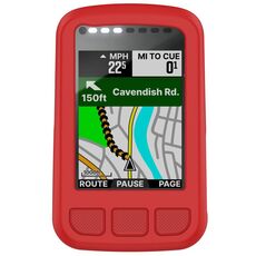 Custodia protettiva in silicone per cronometro Wahoo Elemnt Bolt V2 WFCC5 (rosso)