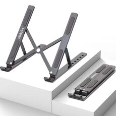 Supporto pieghevole per laptop desktop Lenovo Thinkplus XT6 (grigio scuro)