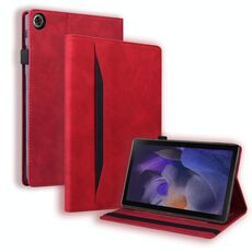 Custodia per tablet in pelle antiurto per Samsung Galaxy Tab A9+ (rossa)