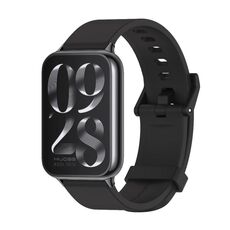Per Xiaomi Mi Band 8 Pro Mijobs cinturino in silicone traspirante (nero)