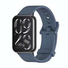 Per Xiaomi Mi Band 8 Pro Mijobs cinturino in silicone traspirante (blu notte + nero)