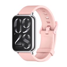 Per Xiaomi Mi Band 8 Pro Mijobs cinturino in silicone traspirante (rosa argento)