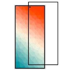 Per Samsung Galaxy S24 Ultra 5G Pellicola in vetro temperato con schermo completamente incollato, supporta lo sblocco delle impronte digitali