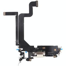Cavo flessibile per porta di ricarica per iPhone 14 Pro Max (bianco)